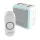 Honeywell Home DC515N vezeték nélküli csengő, 150m hatótáv, 9 dallam, időzíthető némítás, LED fényjelzés, többcsatornás, 230V-os tápellátás