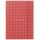 Gumis mappa, karton, A4, kockás, DONAU, piros
