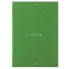 Gumis mappa, karton, A4, DONAU "Standard", zöld