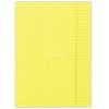 Gumis mappa, karton, A4, kockás, DONAU, citromsárga