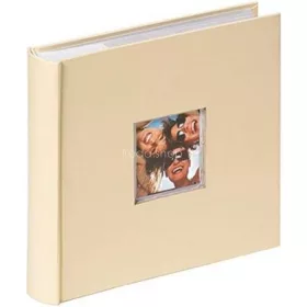   Fotóalbum, 200 fotó, 10x15 cm, "Walther Fun", krém