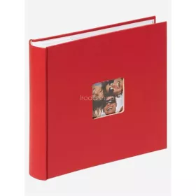   Fotóalbum, 200 fotó, 10x15 cm, "Walther Fun", piros