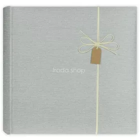  Fotóalbum, 200 fotó, 10x15 cm, "Zep Lipsia", szürke