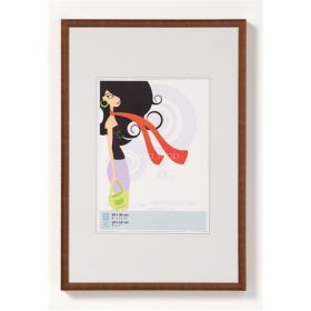   Képkeret, műanyag, 10x15 cm, "New Lifestyle", bronz