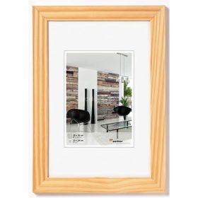 Képkeret, fa, 20x30 cm, "Grado" natúr