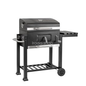 Multifunkciós faszenes kerti grillsütő