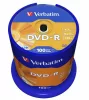DVD-R lemez, AZO, 4,7GB, 16x, 100 db, hengeren, VERBATIM