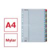 Regiszter, karton, A4, 1-31, ESSELTE "Mylar"