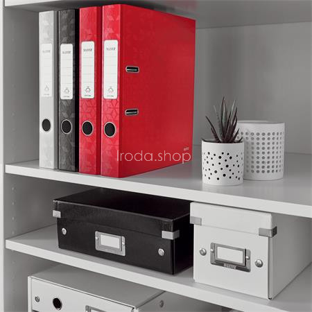 Iratrendező, 52 mm, A4, karton, LEITZ "180 Wow", piros