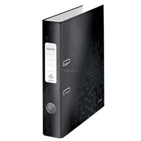   Iratrendező, 52 mm, A4, karton, LEITZ "180 Wow", fekete