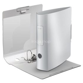   Iratrendező, 82 mm, A4, PP, LEITZ "180 Active Style", kristályfehér