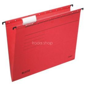   Függőmappa, karton, A4, LEITZ "Alpha Standard", piros