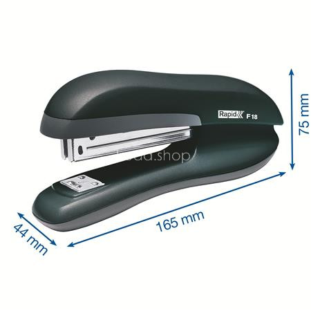 Tűzőgép, 24/6, 30 lap, RAPID "F18 Fashion", fekete