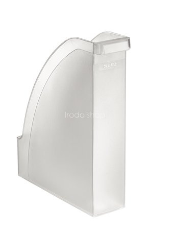 Iratpapucs, műanyag, 70 mm, LEITZ "Plus", áttetsző