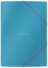 Gumis mappa, 15 mm, karton, A4, LEITZ "Cosy", nyugodtkék