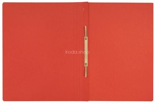 Gyorsfűző, A4, karton, LEITZ "Recycle", piros