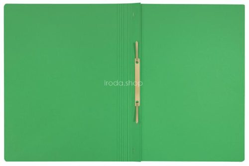 Gyorsfűző, A4, karton, LEITZ "Recycle", zöld