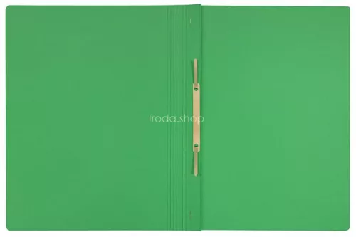 Gyorsfűző, A4, karton, LEITZ "Recycle", zöld