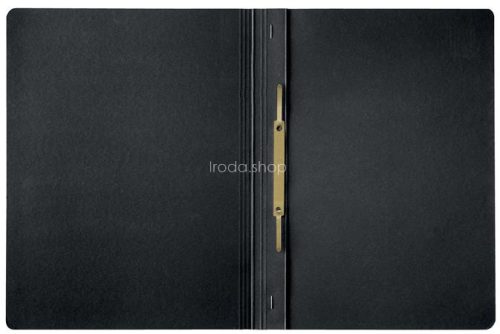 Gyorsfűző, A4, karton, LEITZ "Recycle", fekete