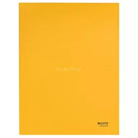   Pólyás dosszié, karton, A4, LEITZ "Recycle", sárga