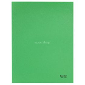   Pólyás dosszié, karton, A4, LEITZ "Recycle", zöld