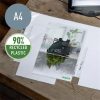 Genotherm, felül és belső oldalon nyitott, A4, PP, 140 mikron, narancsos felület, LEITZ "Recycle"