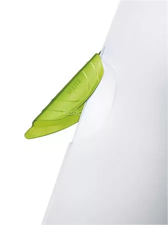 Gyorsfűző, klipes, PP, A4, LEITZ "ColorClip Magic", zöld