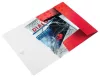 Gumis mappa, PP, A4, LEITZ "Wow", piros