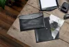Irattartó tasak, A4, PP, patentos, LEITZ "Recycle", fekete
