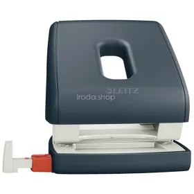  Lyukasztó, kétlyukú, 30 lap, LEITZ "Cosy", bársonyszürke