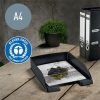Irattálca, műanyag, A4, LEITZ "Recycle", fekete
