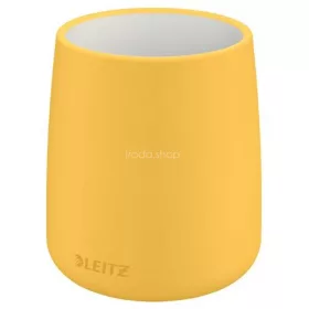   Írószertartó, kerámia, LEITZ "Cosy", melegsárga