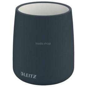   Írószertartó, kerámia, LEITZ "Cosy", bársonyszürke