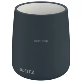   Írószertartó, kerámia, LEITZ "Cosy", bársonyszürke