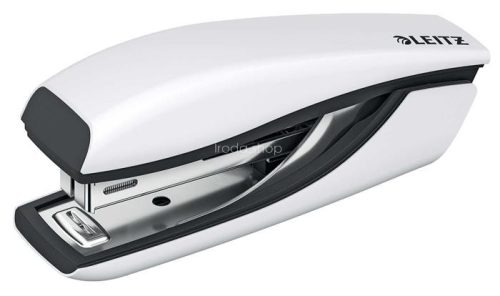 Tűzőgép, mini, No. 10, 10 lap, fém, LEITZ "Nexxt Wow", fehér