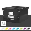 Doboz, A4 méret, LEITZ "Click&Store", fekete
