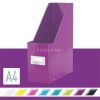 Iratpapucs, PP/karton, 95 mm, LEITZ "Click&Store", lila