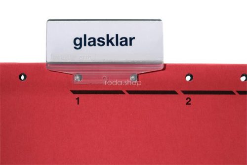 Függőmappa cserecímketartó, LEITZ "Alpha"