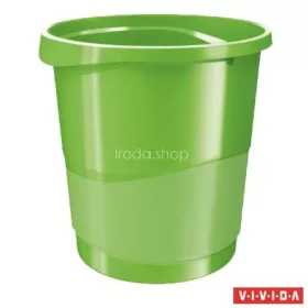   Papírkosár, 14 liter, ESSELTE "Europost", Vivida zöld