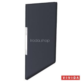   Bemutatómappa, 40 zsebes, A4, ESSELTE "Vivida", fekete