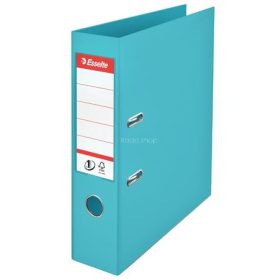   Iratrendező, 75 mm, A4, PP, élvédő sínnel, ESSELTE "Colour’Breeze", kék