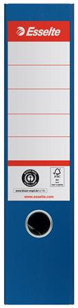Iratrendező, 75 mm, A4, élvédő sínnel, ESSELTE "No.1", kék