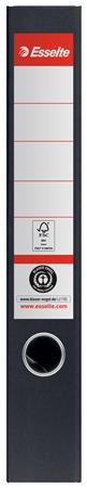 Iratrendező, 50 mm, A4, környezetbarát, élvédő sínnel, ESSELTE "No.1", fekete
