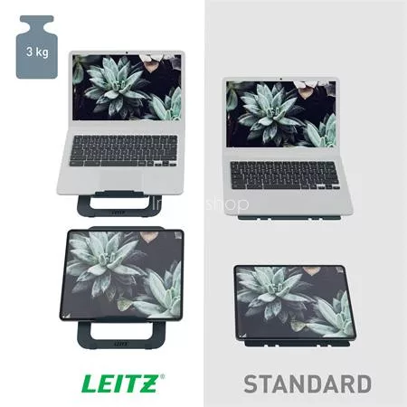 Laptop állvány, összehajtható, LEITZ "Ergo"