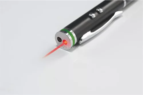 Érintőtoll, érintőképernyős készülékekhez, 4-az-1-ben, LEITZ "Stylus", fekete