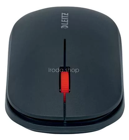 Egér, vezeték nélküli, Bluetooth, LEITZ "Cosy", bársonyszürke