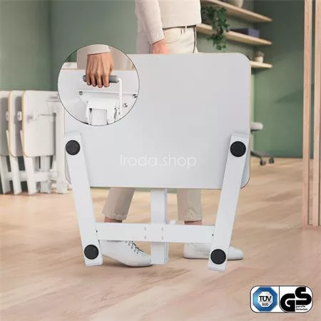 Ülő/álló laptop asztal, LEITZ "Ergo"