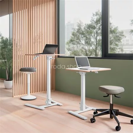 Ülő/álló laptop asztal, LEITZ "Ergo"