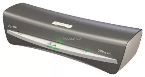 Laminálógép, A4, 80-125 mikron, LEITZ "iLam Office", ezüst