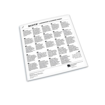 Laminálógép tisztítókarton, A4, LEITZ